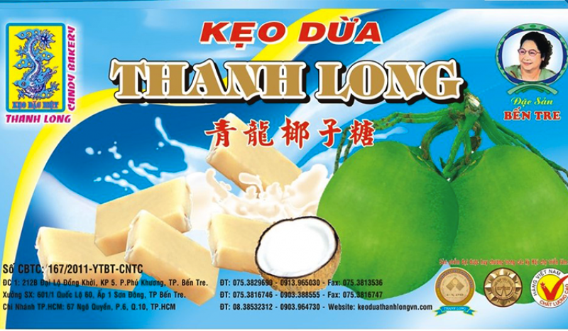 Kẹo dừa không sầu riêng 350gr